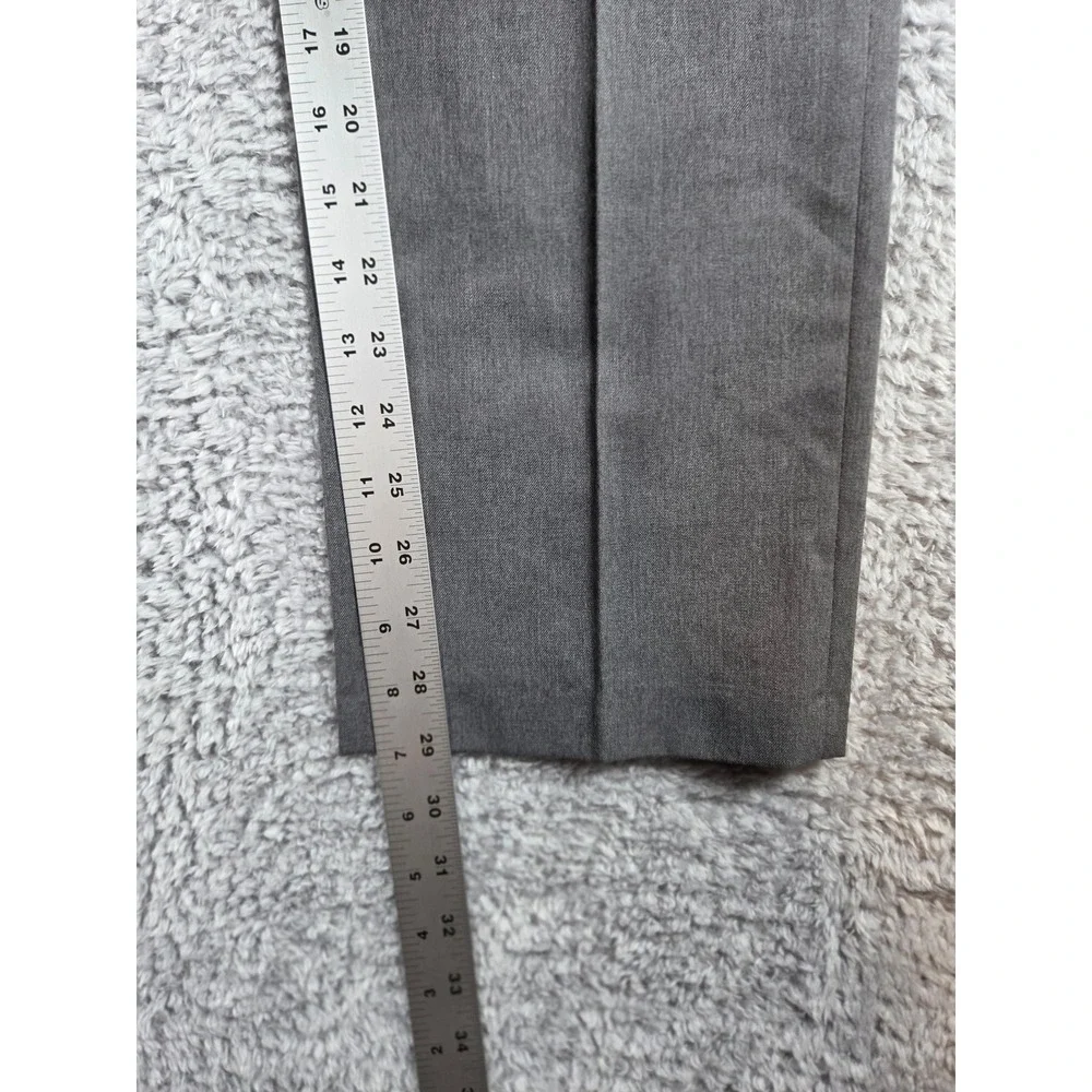 Banana Republic Dress Pants 33x30‎ Gray Mens Tailored Slim Flat Front Trousers